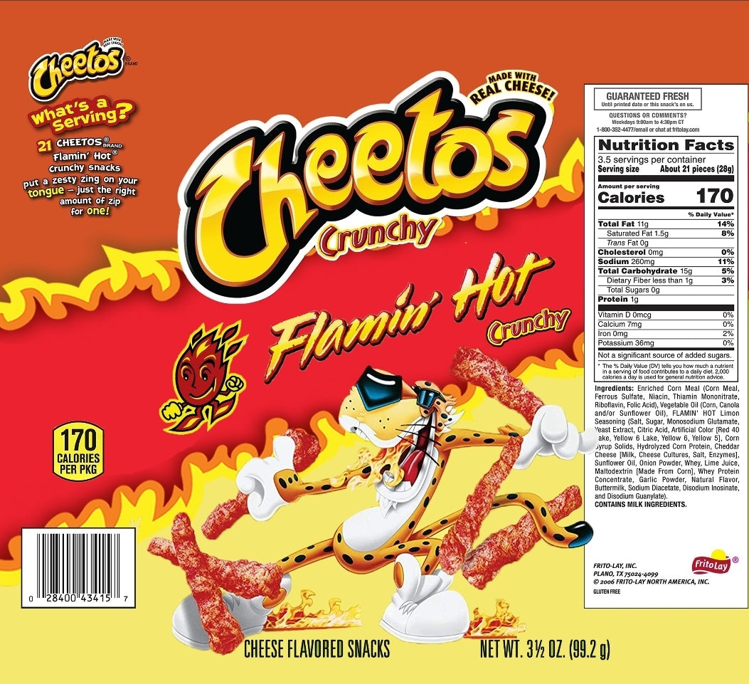 Flamin' Hot Cheeto Tumbler with Spicy Drip (20 oz)