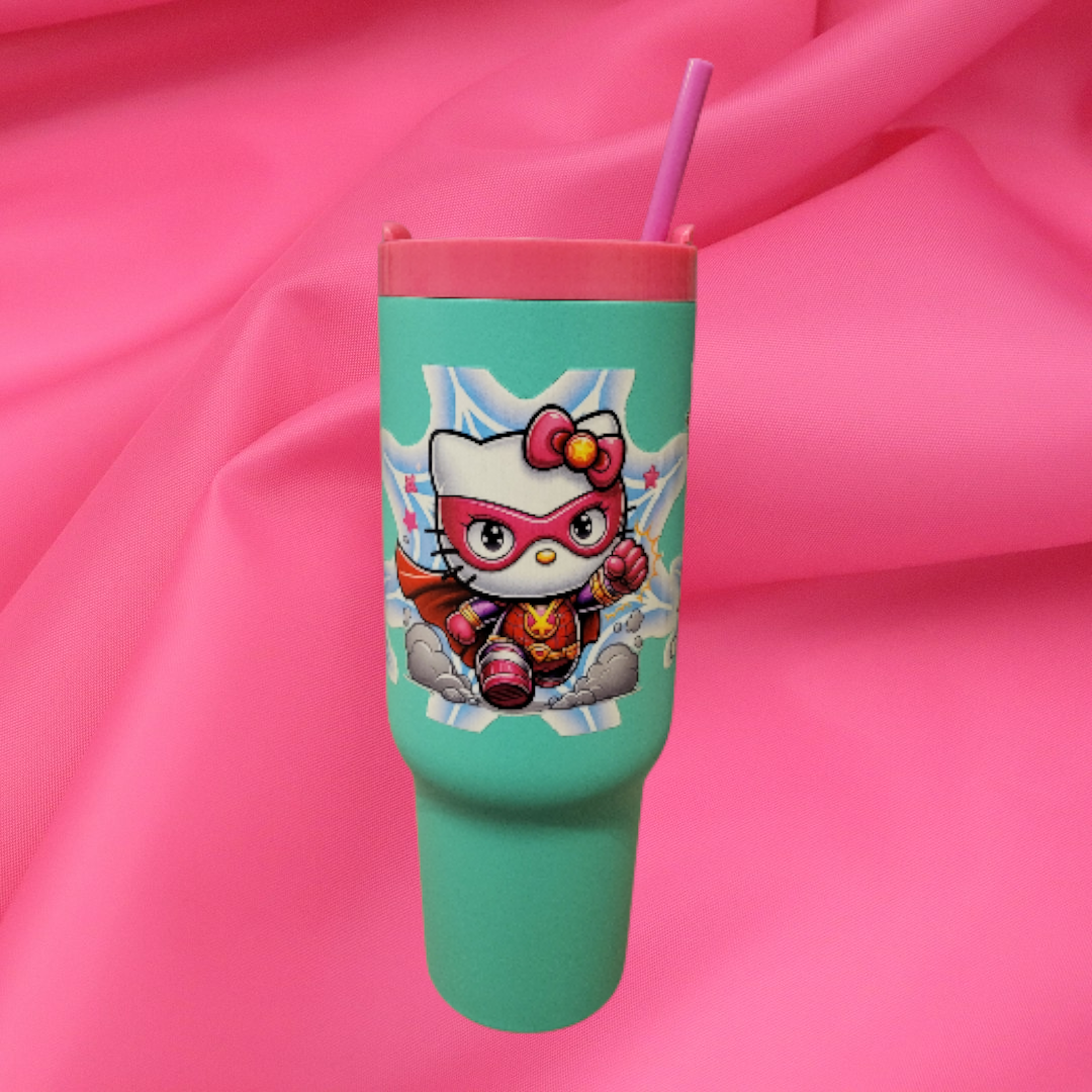 Hello Kitty Superhero Tumbler (40 oz)