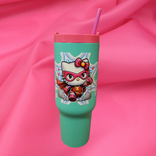Hello Kitty Superhero Tumbler (40 oz)