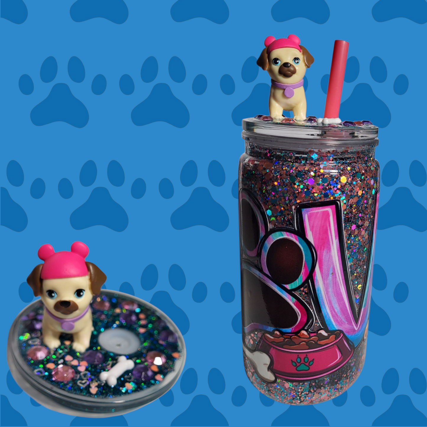 Puppy Love Tumbler (16 oz)