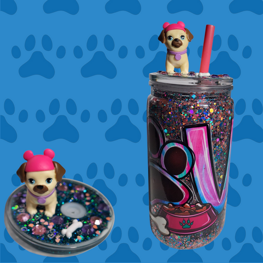 Puppy Love Tumbler (16 oz)