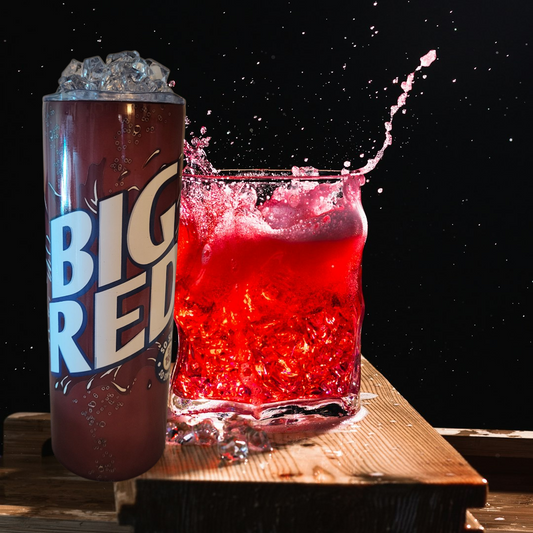Big Red Stainless Steel Tumbler (20 oz)