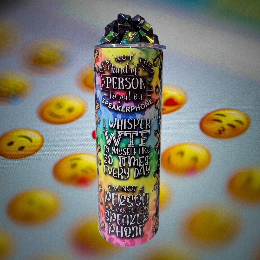 Attitude Tumbler (20 oz)