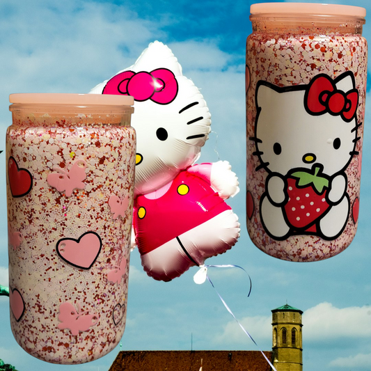 Pretty in Pink Hello Kitty Tumbler (16 oz)